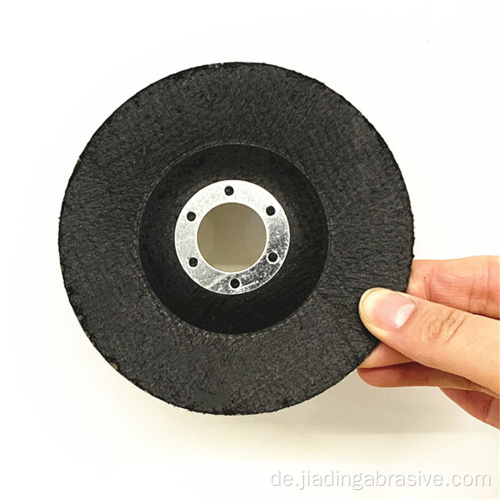 schwarze Papier-Fiberglas-Trägerscheiben für Lamellenschleifscheiben